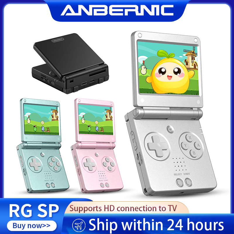 Retro Gaming Zone - Anbernic RGSP Flip Retro Handheld Game
