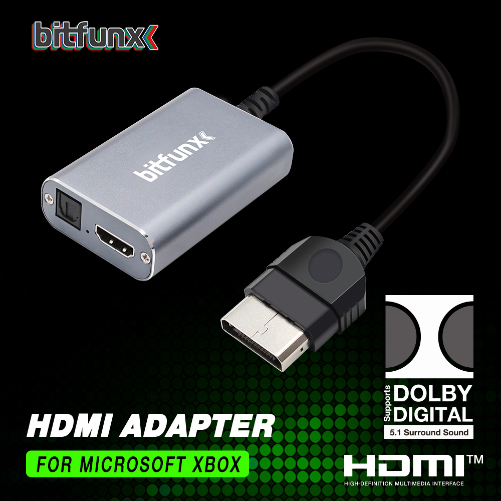Retro Gaming Zone - Bitfunx HDMI™ Adapter for XBOX Classic