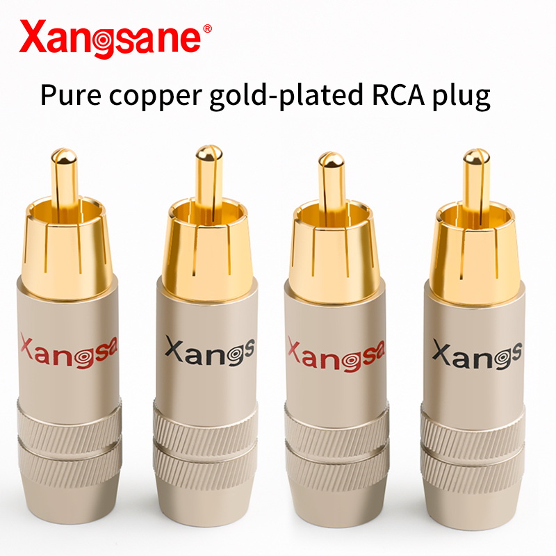 Composite Rca Cable - Xangsane 4 Rca Cắm Bằng Đồng
