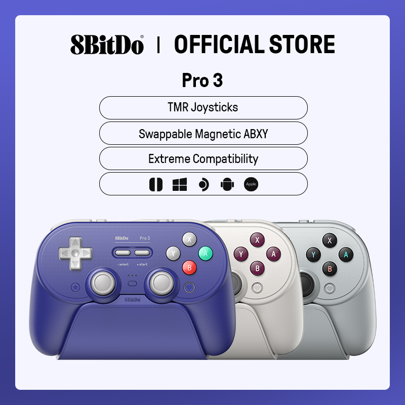 Nes Controller Usb - 8BitDo Pro 3 Wireless Gaming Controller