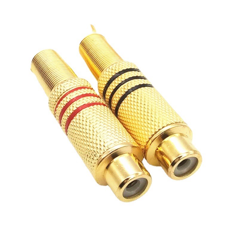 Gold Plated RCA Connectors Mal - đánh giá và giá Composite Rca Cable