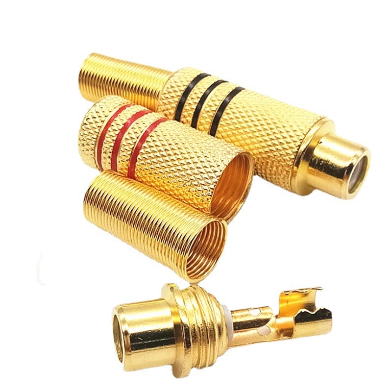 Gold Plated RCA Connectors Mal - đánh giá và giá Composite Rca Cable