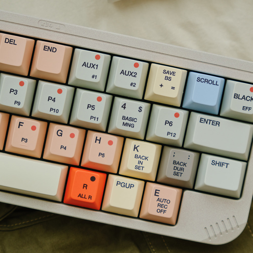 FBB Keycaps S9000 Retro Style  - đánh giá và giá Retro Gaming Keyboard