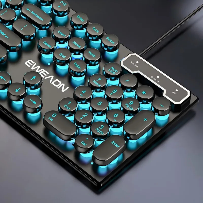 Retro Punk Mechanical Feel Key - đánh giá và giá Retro Gaming Keyboard