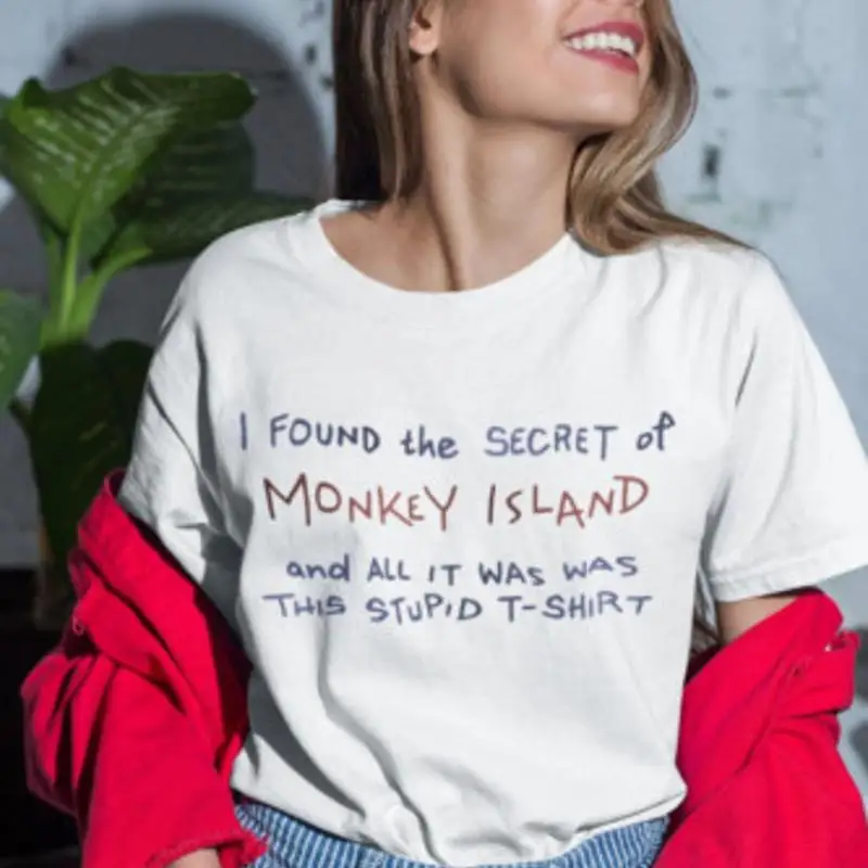 Monkey Island Gaming T Shirt S - đánh giá và giá Retro Gaming T Shirts