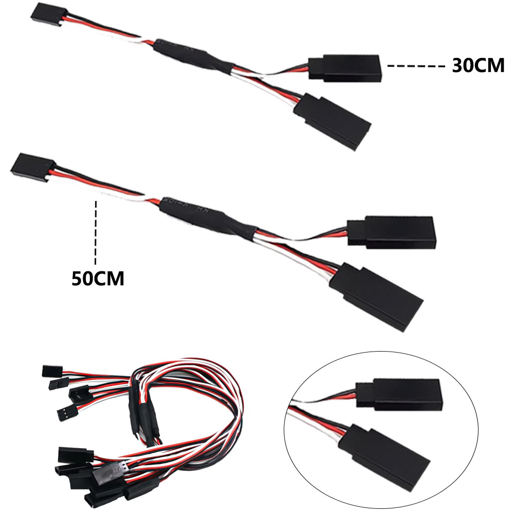 5/8/10pcs RC Servo Y Extension - đánh giá và giá Composite Rca Cable