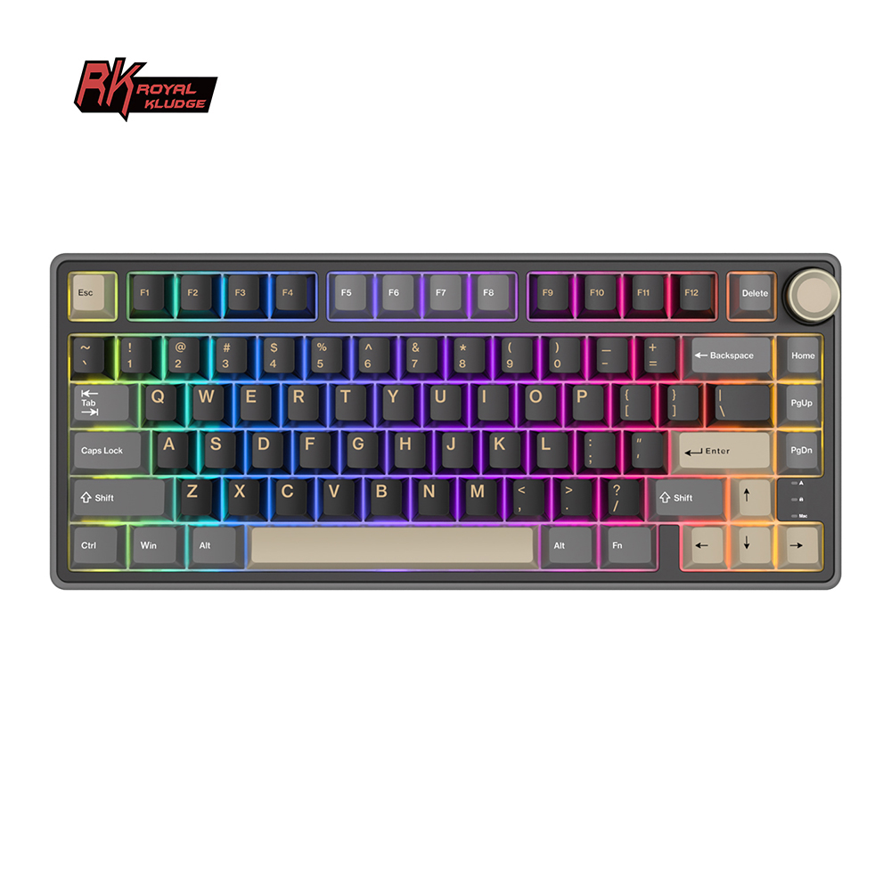 Royal Kludge RK R75 Wired Gami - đánh giá và giá Retro Gaming Keyboard