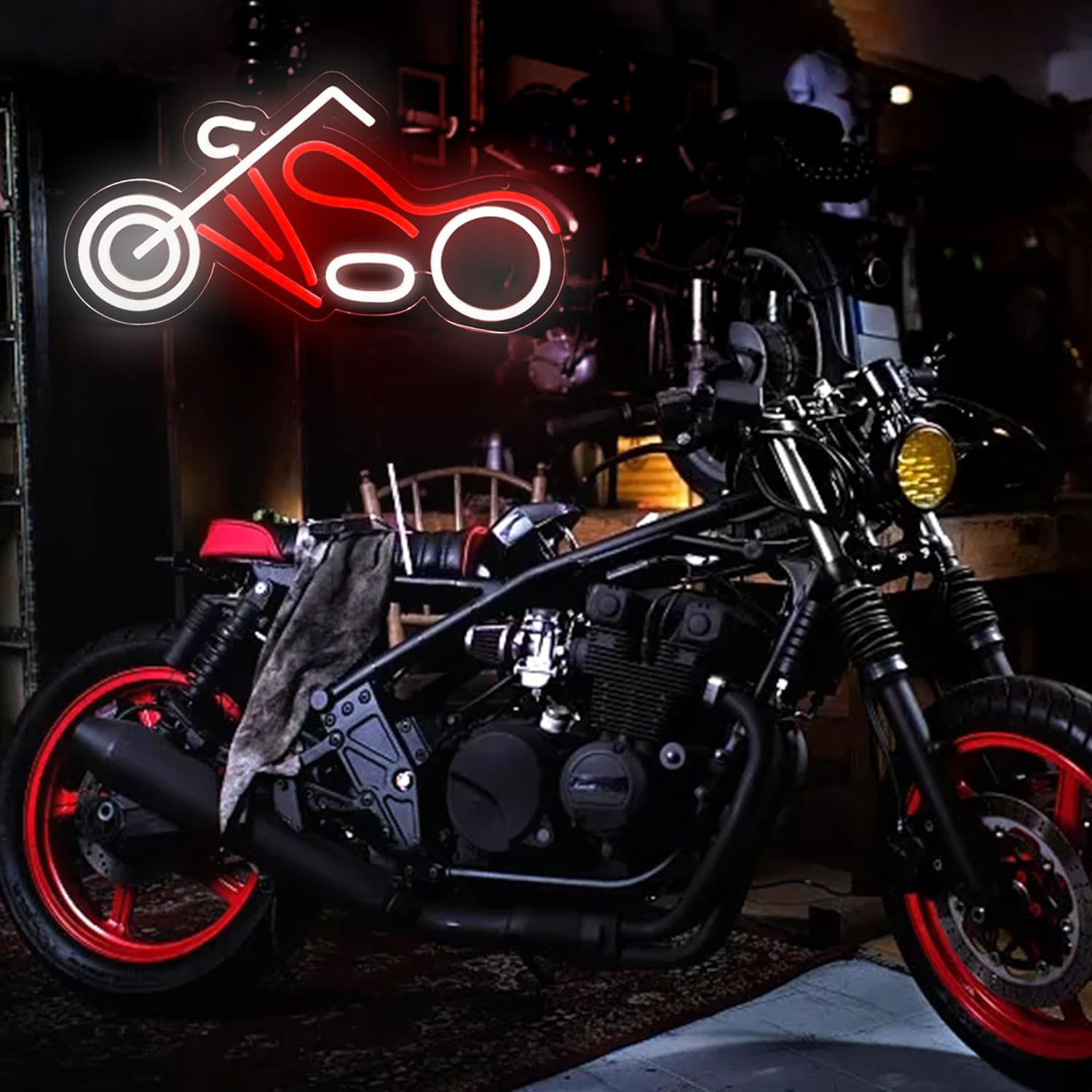 Retro Chopper Motorcycle Neon  - đánh giá và giá Retro Gaming Usb