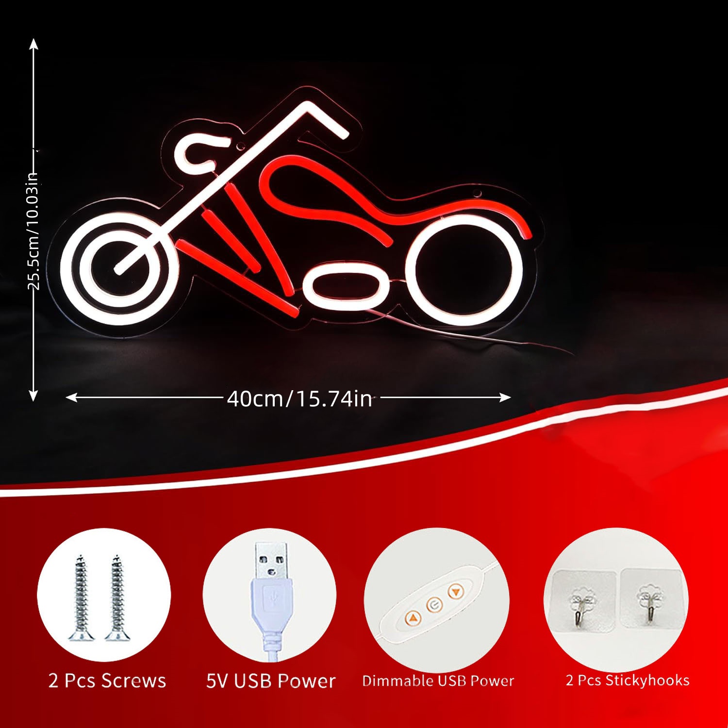 Retro Chopper Motorcycle Neon  - đánh giá và giá Retro Gaming Usb