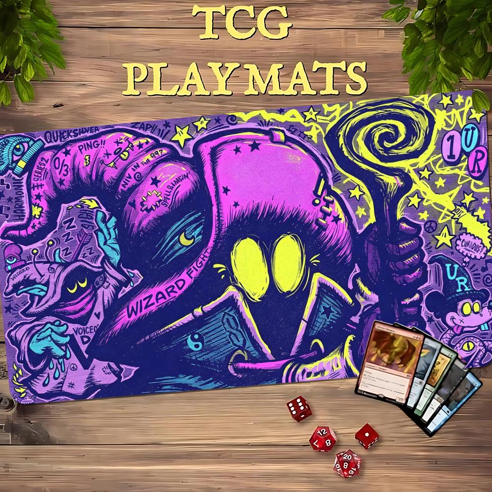 TCG Playmat Retro Neon Street  - đánh giá và giá Retro Gaming Zone