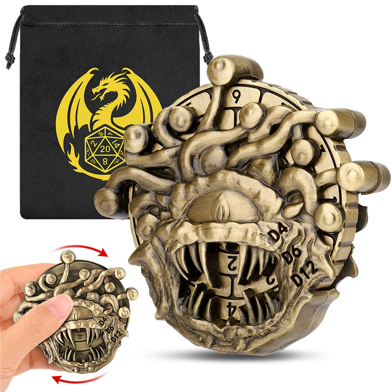 Retro Beholder Shape Metal Dic - đánh giá và giá Retro Gaming Gifts