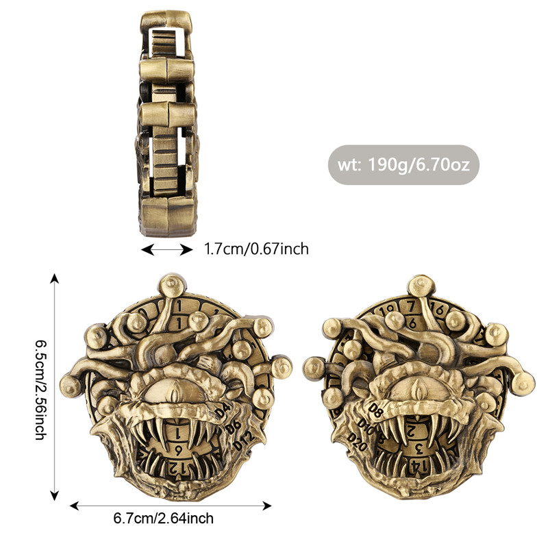 Retro Beholder Shape Metal Dic - đánh giá và giá Retro Gaming Gifts