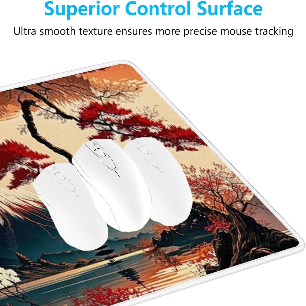 Ukiyo-e Red Maple Mount Fuji L - đánh giá và giá Retro Gaming Keyboard