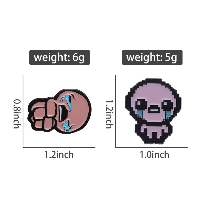 The Binding of Isaac Cry Brooc - đánh giá và giá Retro Gaming Gifts