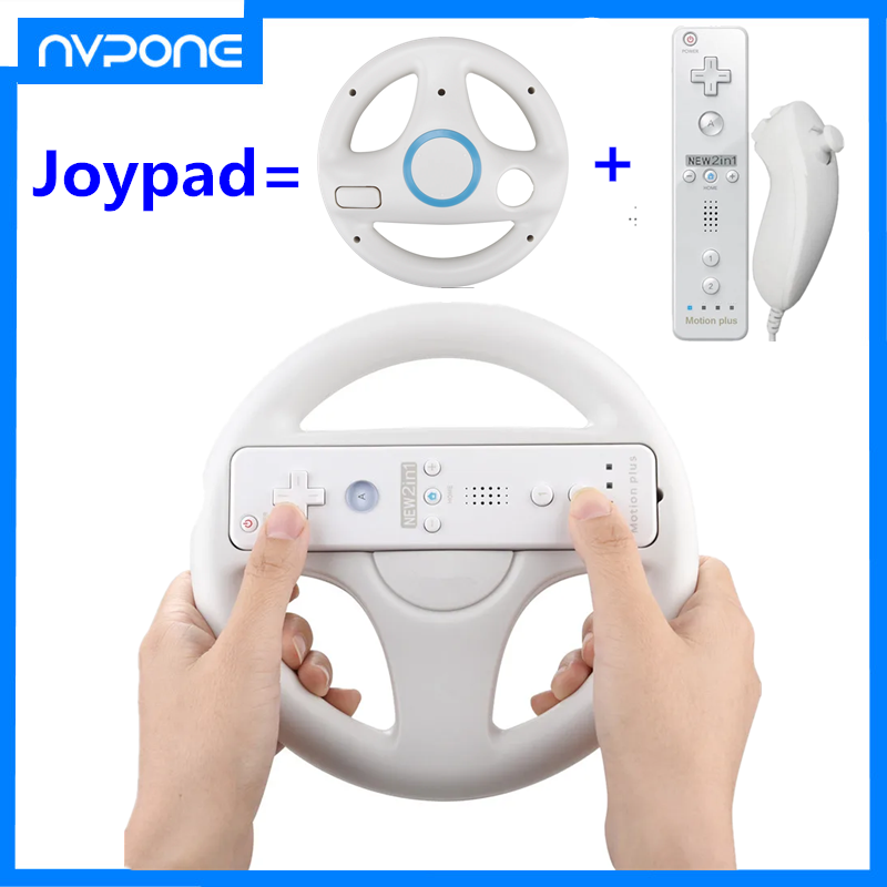 2 in 1 Steering Wheel to Wii R - đánh giá và giá Nes Controller Usb