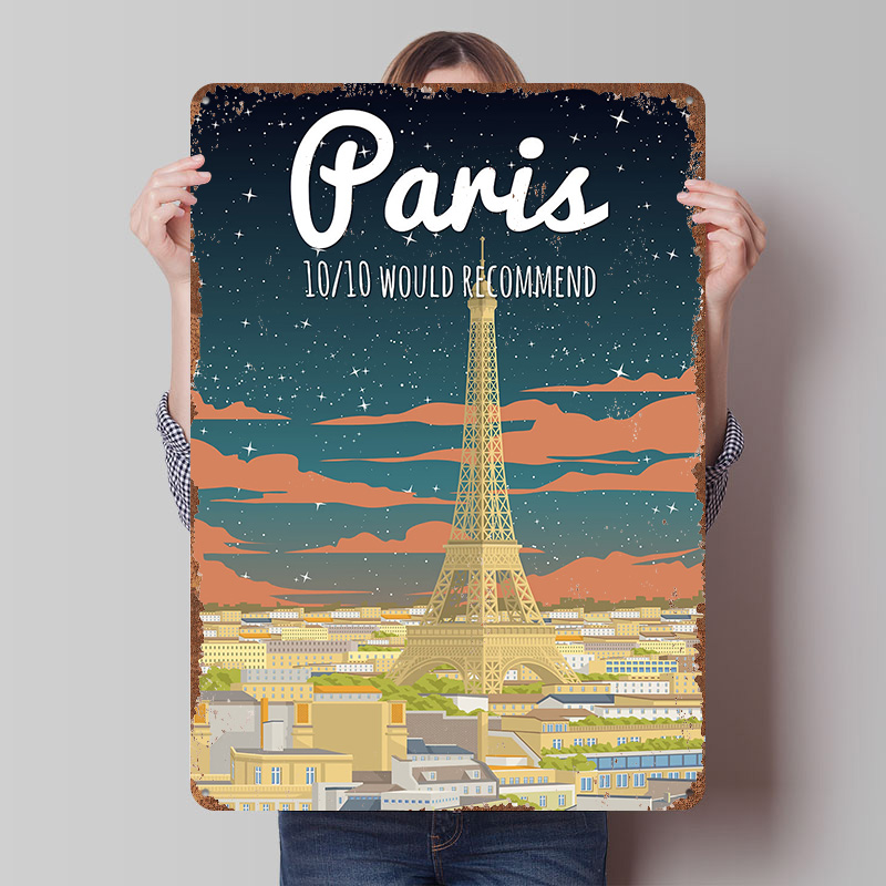 Paris Eiffel Tower Travel Post - đánh giá và giá Retro Gaming Paris
