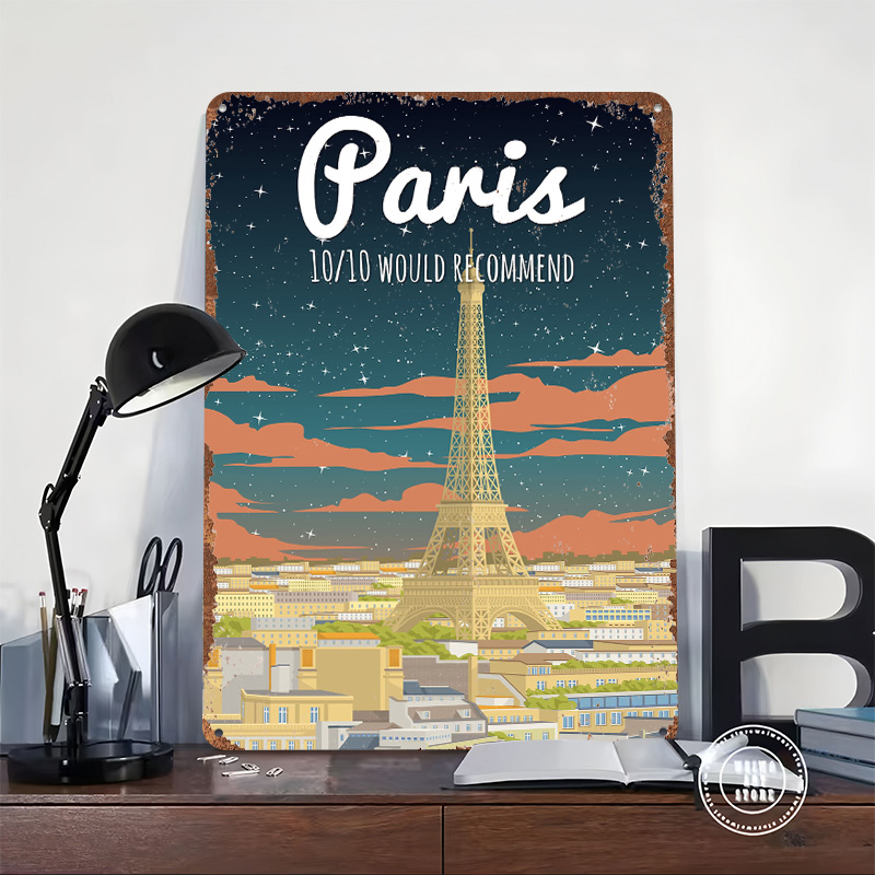 Paris Eiffel Tower Travel Post - đánh giá và giá Retro Gaming Paris