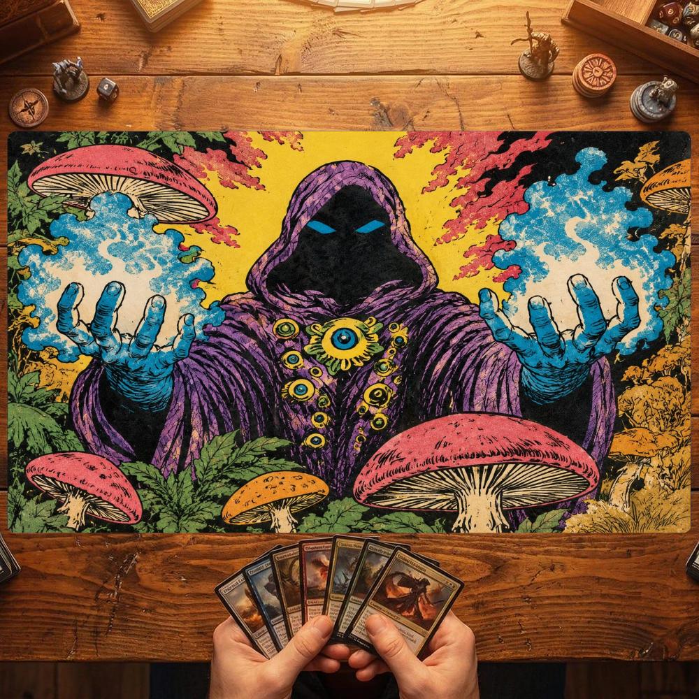 TCG Playmat Retro Mushroom Sor - đánh giá và giá Retro Gaming Zone