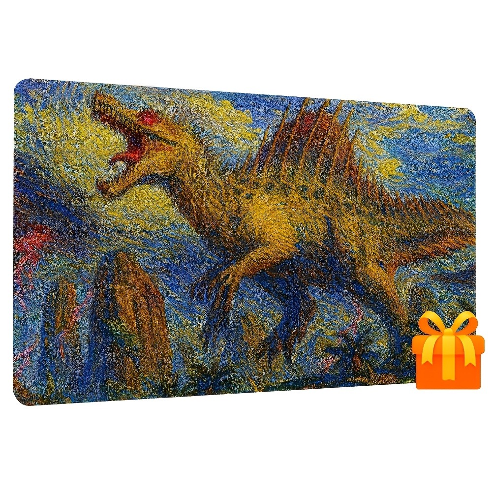 Retro Spinosaurus Playmat  Non - đánh giá và giá Retro Gaming Keyboard