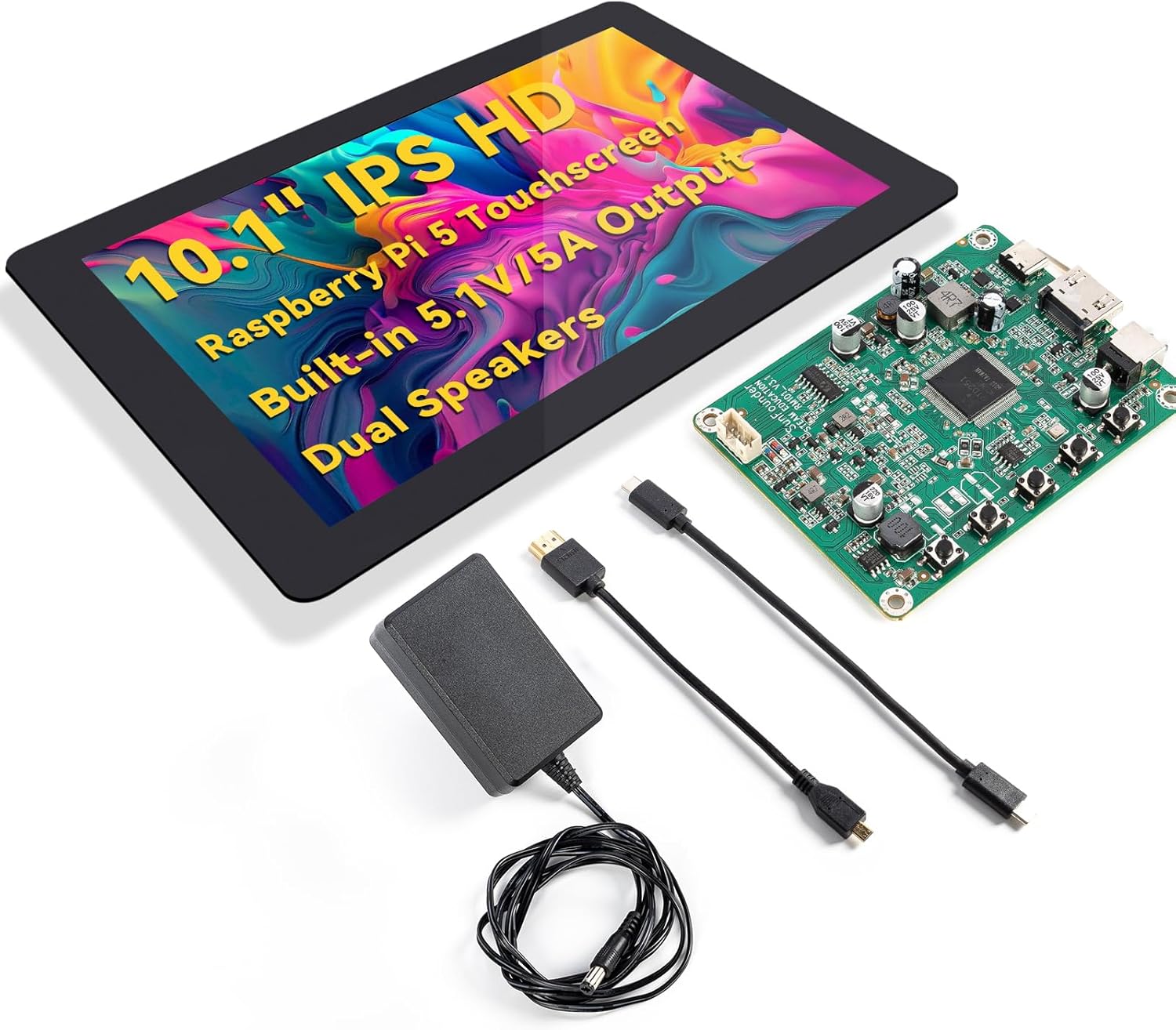 SunFounder 10.1 IPS LCD Cảm Ứn - đánh giá và giá Raspberry Pi Retropie
