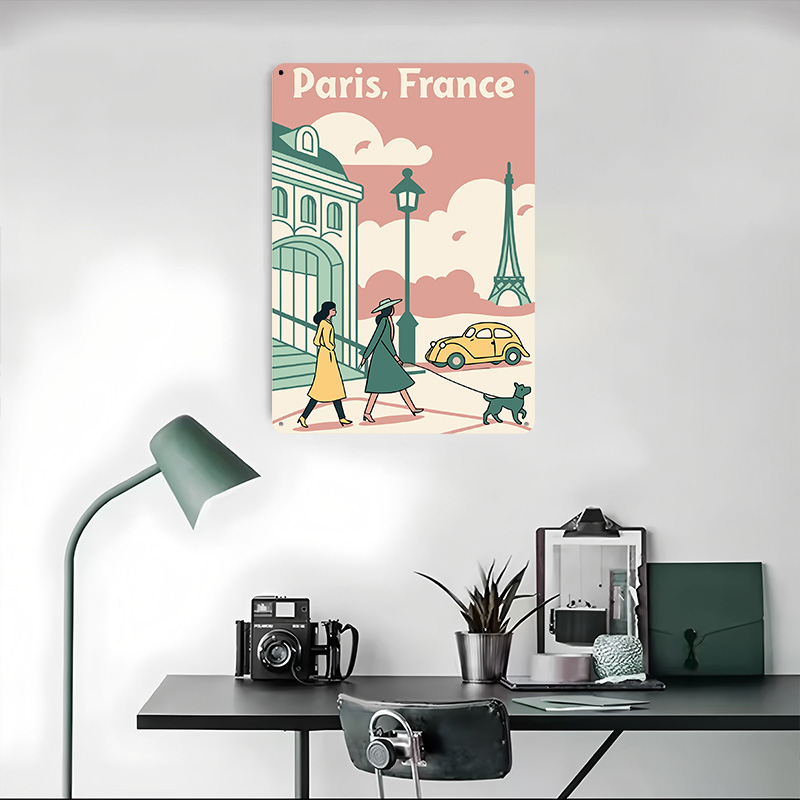 Paris France Travel Printed Po - đánh giá và giá Retro Gaming France